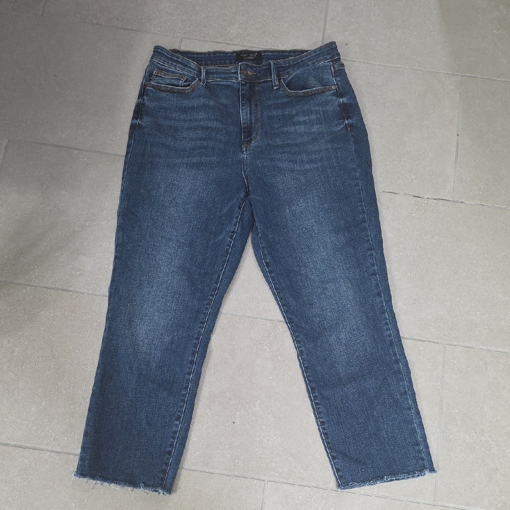 Judy Blue Dark Wash Ankle Jeans